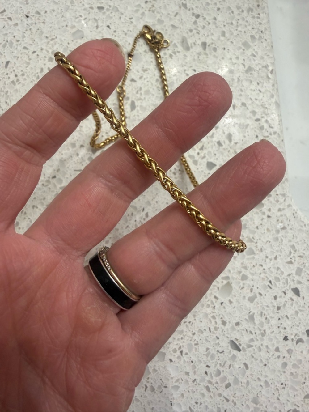 Madewell Gold Rope Chain Necklace - Picture 2 of 2